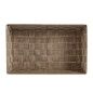 Cestino Multiuso Beige Stoffa 3,8 L 34 x 8,5 x 21 cm (18 Unità)