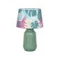 Desk lamp Romimex Green Ceramic 27 x 54 x 27 cm