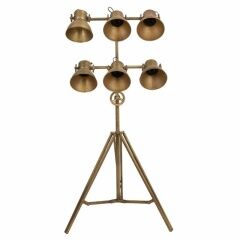 Floor Lamp Alexandra House Living Brass 20 x 176 x 60 cm