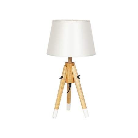 Desk lamp Romimex Natural MDF Wood 24 x 48 x 24 cm