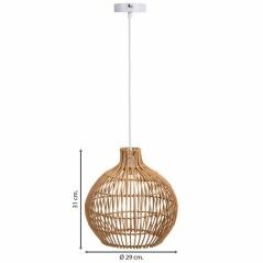 Lampadario Alexandra House Living Marrone