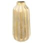 Vase Romimex Golden Porcelain Stripes 17 x 35 x 17 cm