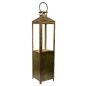 Lantern Romimex Antique Brown Metal 22 x 88 x 22 cm