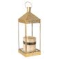 Lantern Romimex Antique Brown Metal 20 x 55 x 20 cm