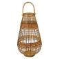 Lantern Romimex Antique Brown Metal 26 x 45 x 26 cm