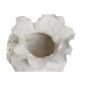 Vaso Home ESPRIT Bianco Ceramica Stile artigianale 26 x 22 x 23 cm