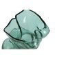 Vase Home ESPRIT Blue Green Crystal 18 x 17 x 28 cm (2 Units)