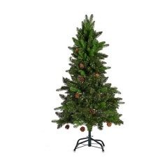 Albero di Natale Metallo Marrone Verde Plastica (Ø 60 x 150 cm)