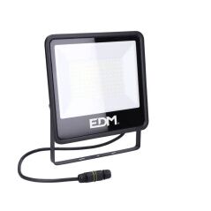 LED spotlight EDM Black Series 100 W 6400 K 24,6 x 22,8 x 2,9 cm