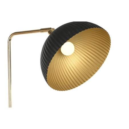 Lampada da Terra Home ESPRIT Nero Dorato 25 W 220 V 40 x 25 x 152 cm