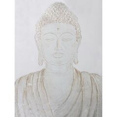 Quadro a Olio Romimex Tela Buddha 120 x 160 x 4 cm