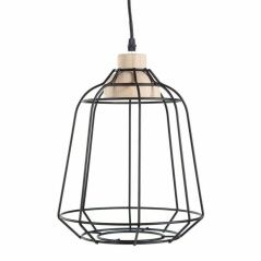 Lampadario Alexandra House Living Nero Naturale