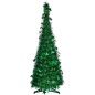 Christmas Tree Green Tinsel 38 x 38 x 150 cm (6 Units)