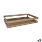 Scatola portaoggetti Inde Bambù 53 x 32,5 x 10 cm (3 Unità)