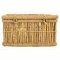 Set of Baskets Alexandra House Living Natural Bamboo Rope 52 x 40 x 70 cm 62 x 42 x 32 cm 2 Pieces