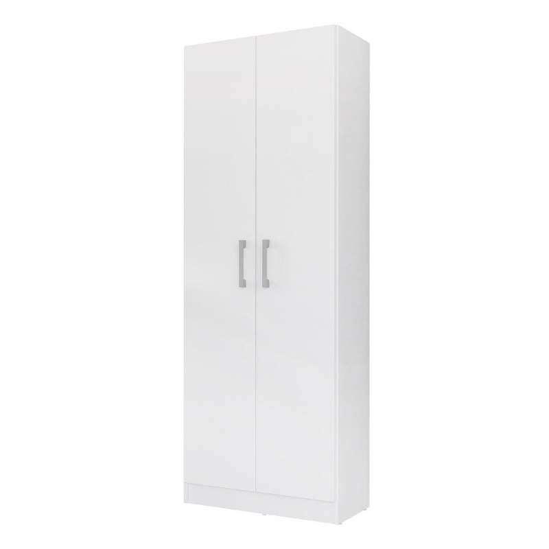 Armadio per Scope Alexandra House Living Bianco Legno MDP 61 x 170 x 31 cm 2 porte