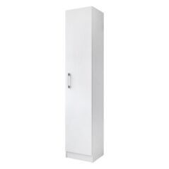 Broom cupboard Alexandra House Living White Wood MDP 35 x 170 x 32 cm 1 door Reversible