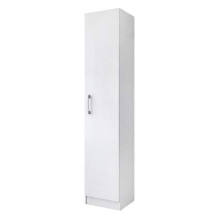 Broom cupboard Alexandra House Living White Wood MDP 35 x 170 x 32 cm 1 door Reversible