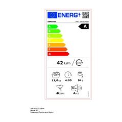 Lavatrice Samsung WW11DB7B34GWU3 60 cm 1400 rpm 11 Kg