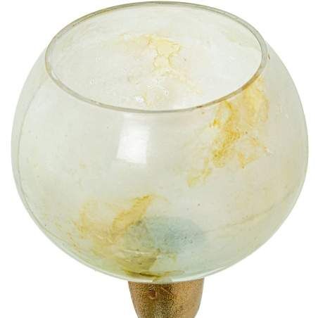 Candle Holder Alexandra House Living Golden Crystal