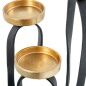 Candle Holder Alexandra House Living Black Aluminium