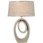 Desk lamp Alexandra House Living Silver Ceramic 40 W 38 x 24 x 57 cm