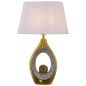 Desk lamp Alexandra House Living Multicolour Golden Ceramic 40 W 31 x 50 x 20 cm