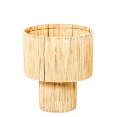 Lampada da tavolo Alexandra House Living Beige Naturale vimini Rattan Fibra naturale 40 W 30 x 36 x 30 cm