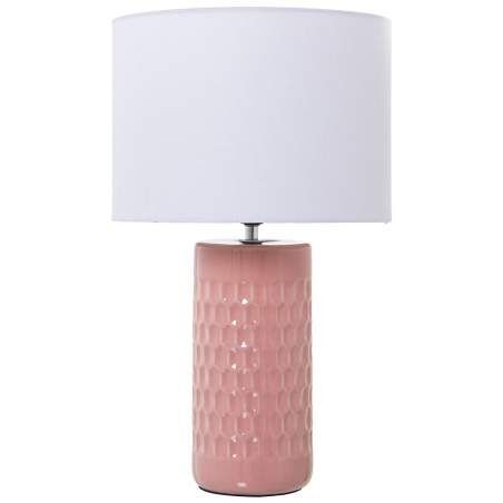 Desk lamp Alexandra House Living Multicolour Pink Ceramic 40 W 25 x 42 x 25 cm