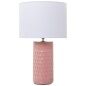 Desk lamp Alexandra House Living Multicolour Pink Ceramic 40 W 25 x 42 x 25 cm