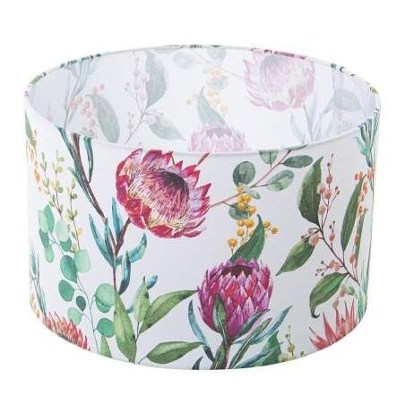 Lamp Shade Alexandra House Living Multicolour Textile Floral 40 x 25 x 40 cm