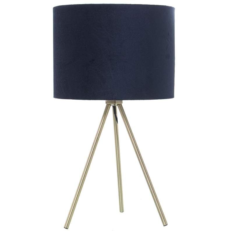 Desk lamp Alexandra House Living Blue Multicolour Metal 40 W 24 x 43 x 24 cm