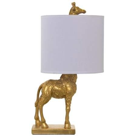 Desk lamp Alexandra House Living Multicolour Golden Plastic 40 W 23 x 42 x 20 cm Giraffe