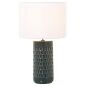 Lampada da tavolo Alexandra House Living Multicolore Celeste Ceramica 40 W 25 x 42 x 25 cm