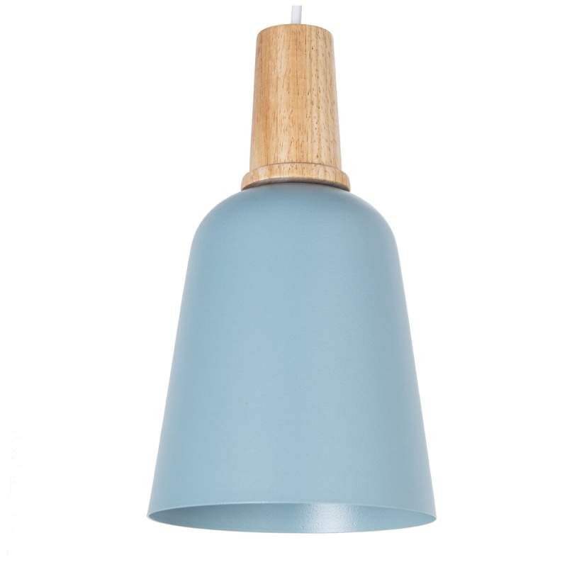 Lampadario Alexandra House Living Celeste Metallo 25 W 15 x 28 x 15 cm