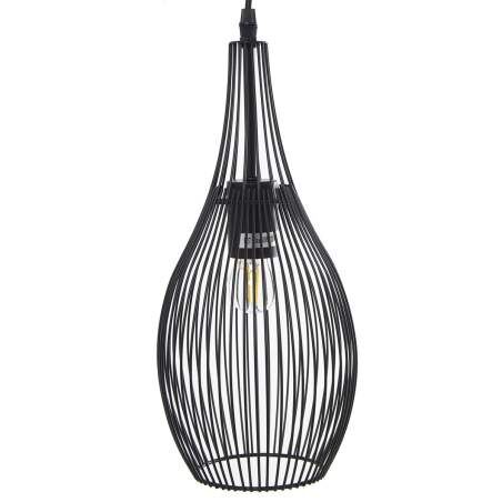 Lampadario Alexandra House Living Nero Metallo 60 W 17 x 37 x 17 cm