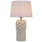 Desk lamp Alexandra House Living White Multicolour Ceramic 40 W 28 x 49 x 28 cm