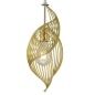 Lampadario Alexandra House Living Dorato Metallo 60 W 16 x 40 x 16 cm