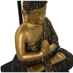 Lampada da tavolo Alexandra House Living Nero Plastica 40 W 28 x 60 x 28 cm Buddha