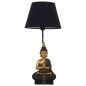 Desk lamp Alexandra House Living Black Plastic 40 W 28 x 60 x 28 cm Buddha