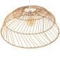 Ceiling Light Alexandra House Living Brown Rattan Natural Fibre 60 W 60 x 24 x 60 cm