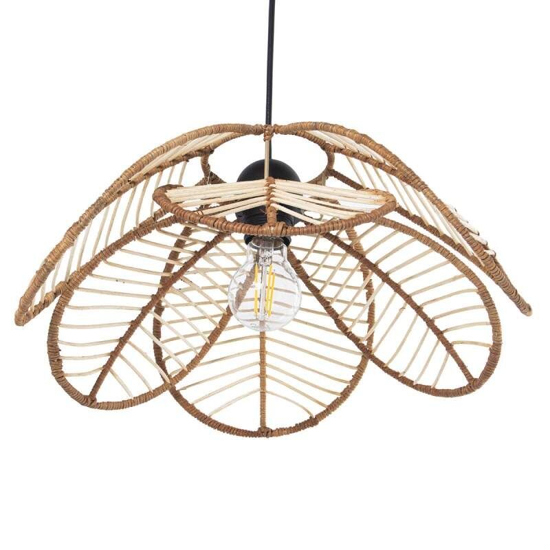 Lampadario Alexandra House Living Marrone Naturale Rattan Fibra naturale 40 W 40 x 73 x 19 cm