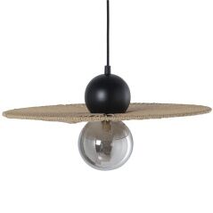 Ceiling Light Alexandra House Living Brown Rattan Natural Fibre 45 x 20 x 45 cm