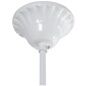 Lampadario Alexandra House Living Bianco Metallo 40 W 30 x 56 x 30 cm