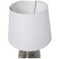 Desk lamp Alexandra House Living White Silver Ceramic 60 W 19 x 43 x 19 cm