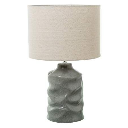 Lampada da tavolo Alexandra House Living Nero Grigio Multicolore Ceramica 40 W 25 x 40 x 25 cm