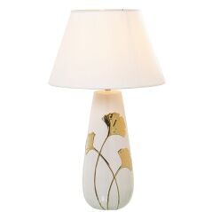 Desk lamp Alexandra House Living White Ceramic 60 W 16 x 45 x 16 cm