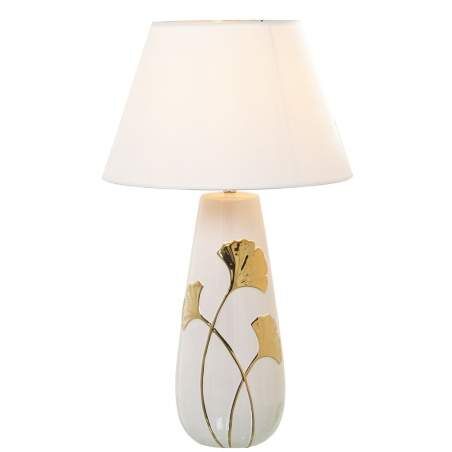 Desk lamp Alexandra House Living White Ceramic 60 W 16 x 45 x 16 cm