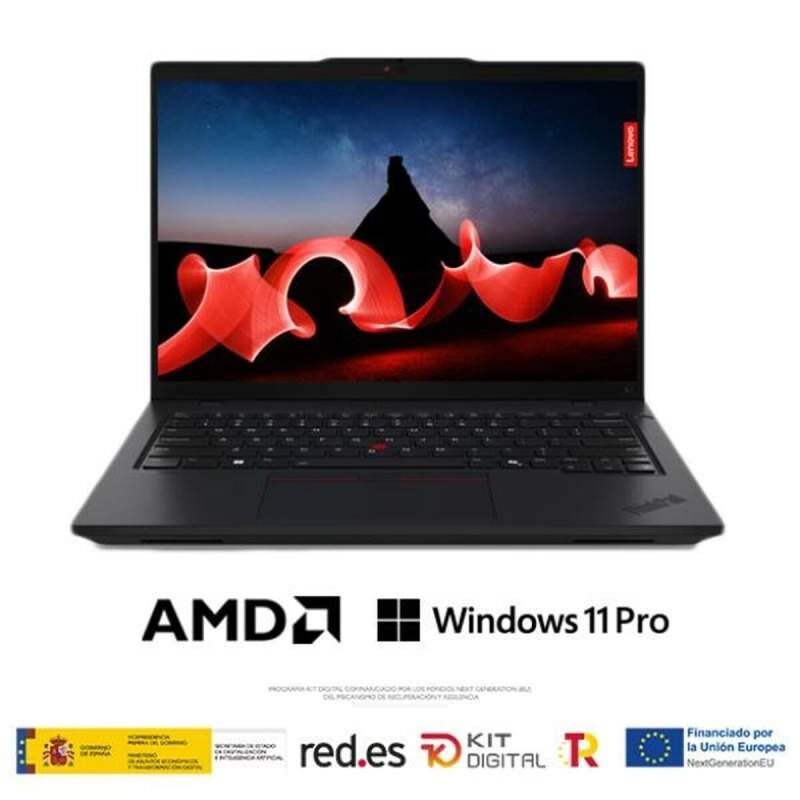 Laptop Lenovo L14 G5 14" amd ryzen 5 7535U 16 GB RAM 512 GB SSD Qwerty in Spagnolo