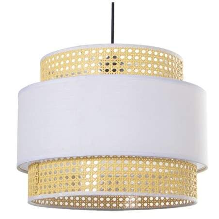 Ceiling Light Alexandra House Living White Multicolour wicker 40 W 40 x 30 x 40 cm